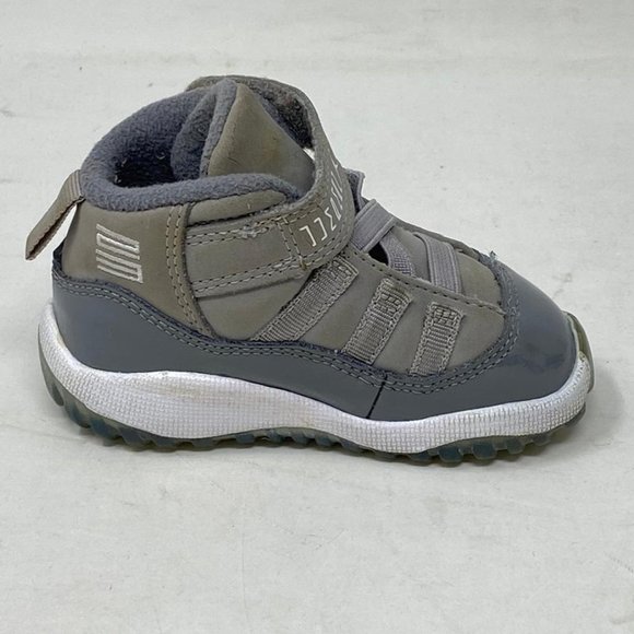 '10 Air Jordan 11 Retro 'Cool Grey' Toddler sz 4c - Picture 6 of 8